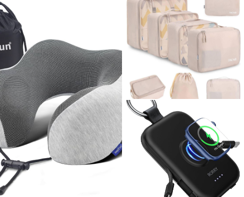 My Go-To Amazon Travel Must-Haves for Easy, Stress-Free Trips cover photo collage