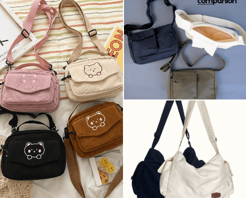 Sling Bag / Tas Selempang Murah Berkualitas Penilaian Rating Bagus cover photo collage