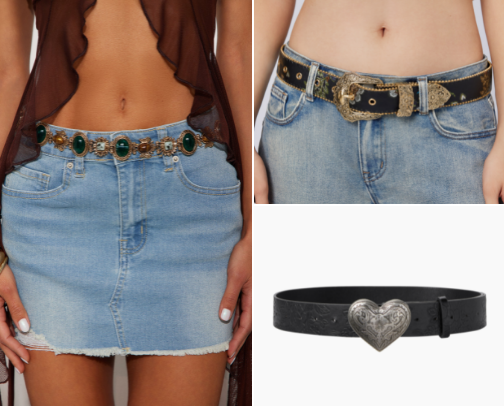 Belt must haves cover photo collage