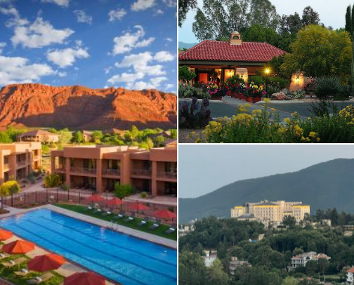 7 Best Wellness Resorts in USA cover photo collage