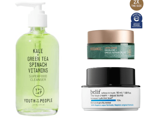 Glow-Up Essentials: Top Skincare Picks cover photo collage
