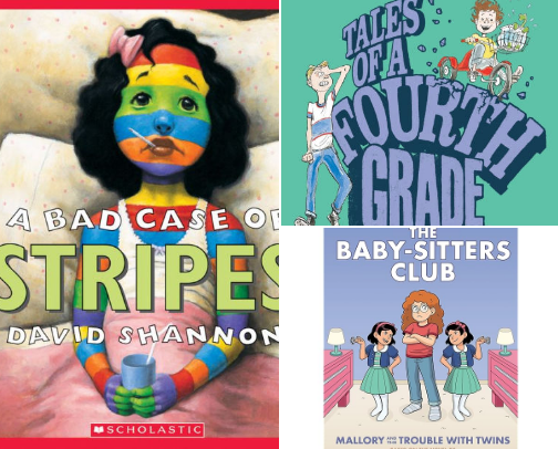 Book recommendations from a former elementary teacher cover photo collage