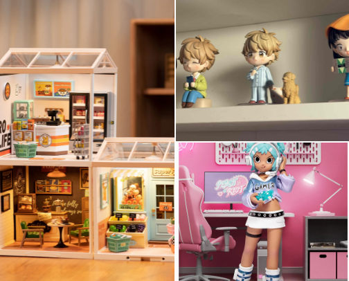 blind boxes and more! cover photo collage