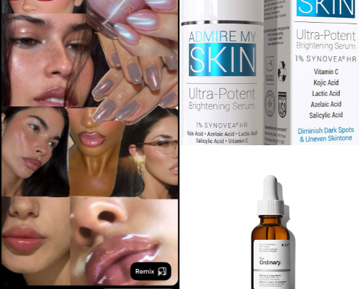 Skincare & wrinkle prevention cover photo collage
