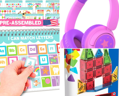 Kids travel essentials cover photo collage