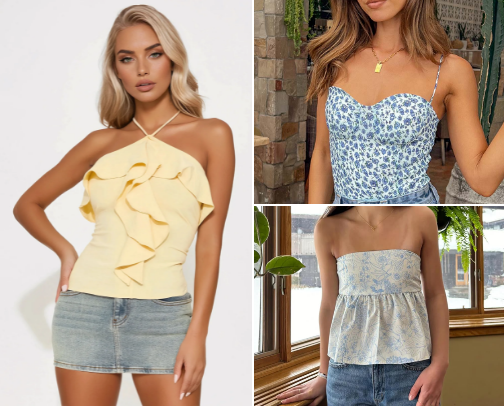 Affordable Summer Fashion cover photo collage