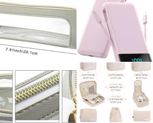 Amazon Travel Finds Worth Packing cover photo collage