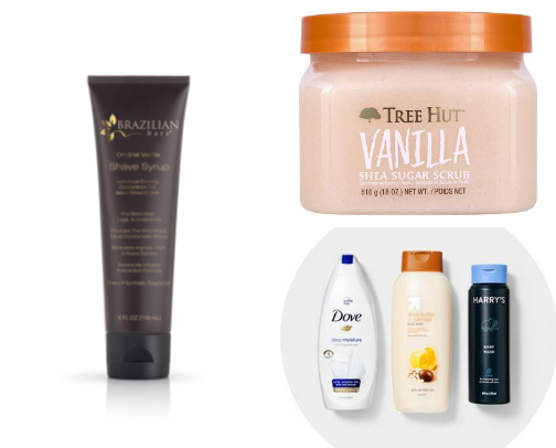 SHOWER MUST HAVES cover photo collage