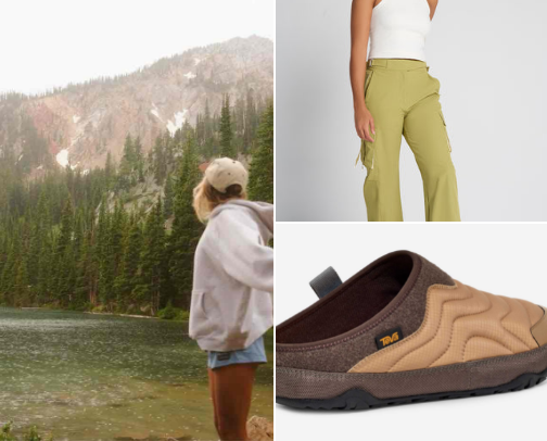 your granola girl starter pack 🏕️🌼 cover photo collage