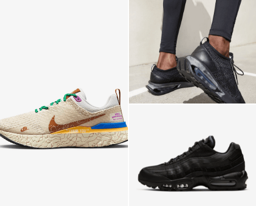 Nike for man cover photo collage