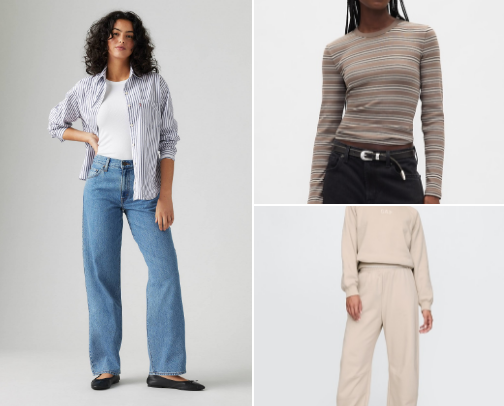 Fashion staples for a capsule wardrobe cover photo collage