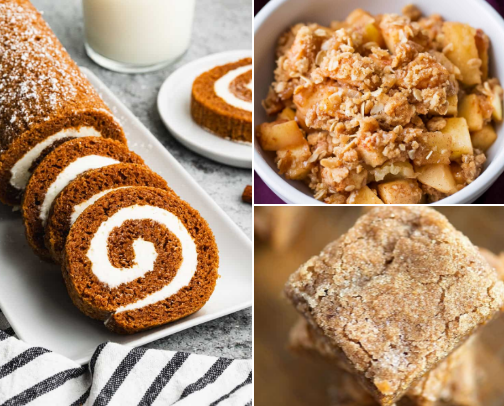 Homemade Fall Goodies cover photo collage