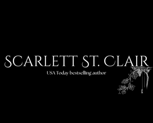 Scarlett St. Clair Books cover photo collage
