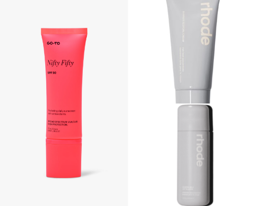 Current makeup and skincare faves cover photo collage