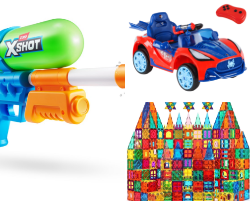 Toys for the young ones cover photo collage