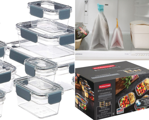 Top 10 Food Storage Containers with Lids cover photo collage