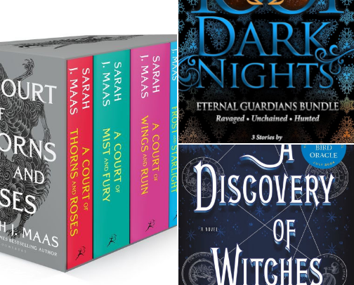 My favorite book recs cover photo collage