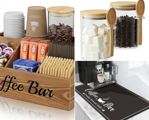 But First, Coffee ☕️ My Coffee Station Favorites cover photo collage