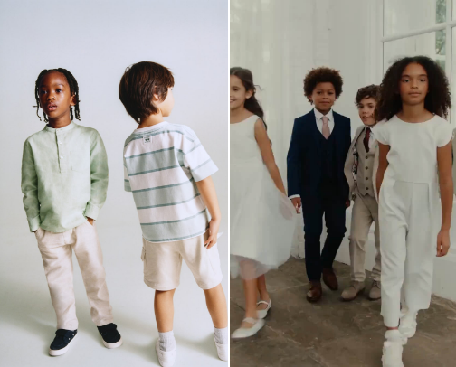 Best Kids Fashion peaks cover photo collage