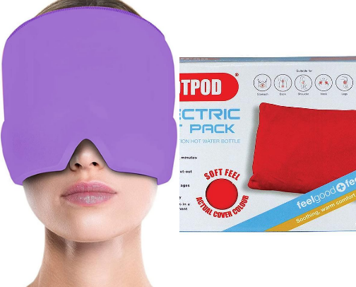 Pain relief cover photo collage