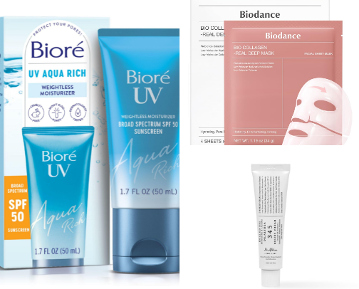 Holy Skincare Grails cover photo collage