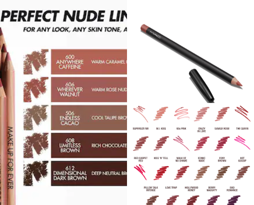 THE IT GIRL LIP LINERS cover photo collage