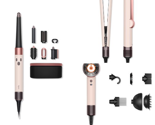 hair tools cover photo collage