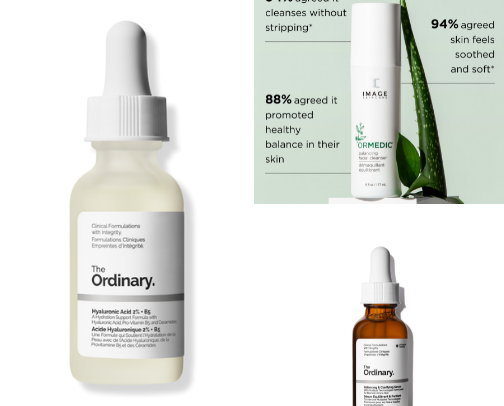Affordable and Semi Affordable Skin Care cover photo collage