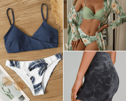 Clothes cover photo collage