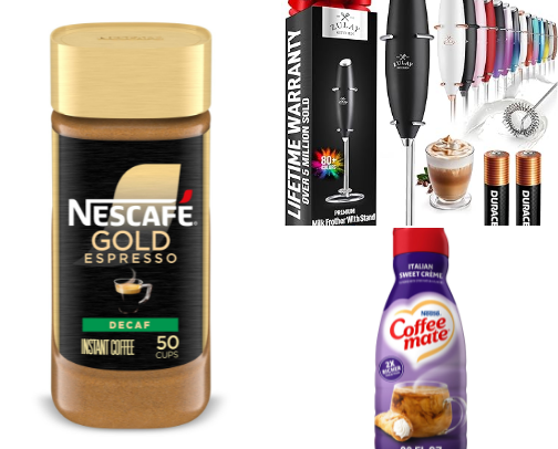 My Coffee Lover Essentials: Syrups, Tools & Hacks for the Perfect Cup cover photo collage