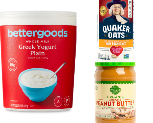 Healthy Food and Snacks cover photo collage