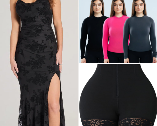 No waist section / Fashion cover photo collage