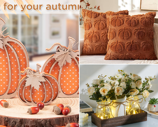 Fall Decor🍁 cover photo collage