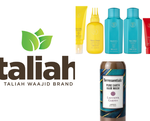hair products cover photo collage