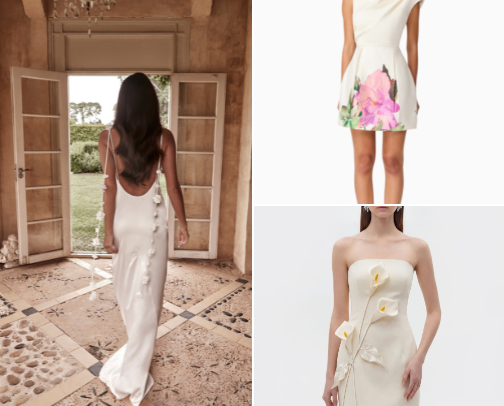 The Bridal Edit-Dress Edition cover photo collage
