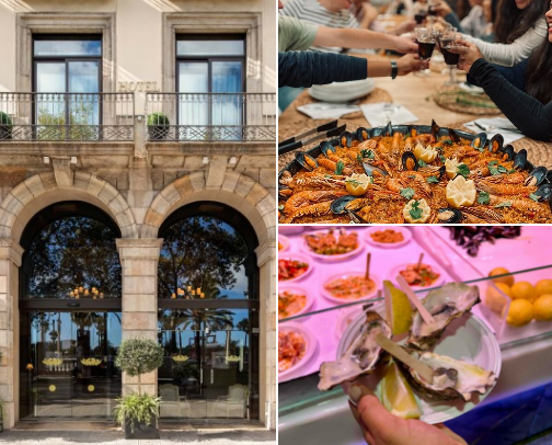 One stop shop for Barcelona cover photo collage