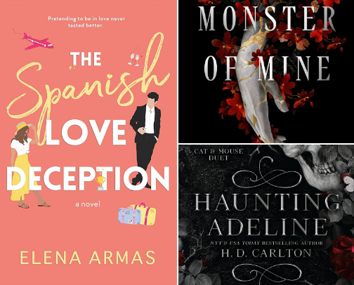 My spicy romance books obsession🌶 cover photo collage