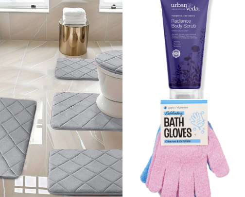 Items to add to your bathroom 🛀🧼 cover photo collage