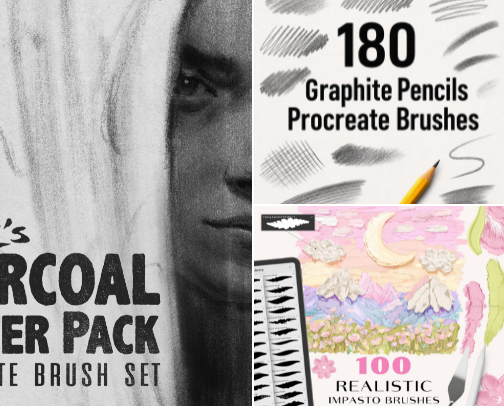 My Favorite Procreate Resources cover photo collage