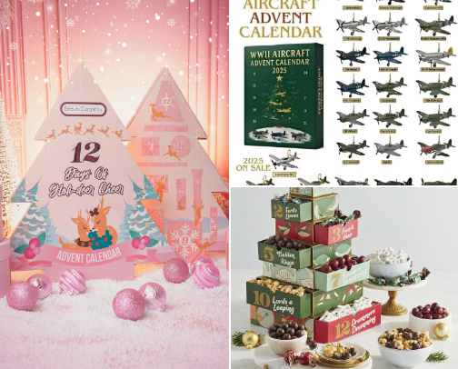 Best for Kids & Teens Advent Calendars of 2025 cover photo collage
