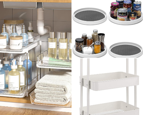 Amazon Home Organization & Storage Finds: 10 Smart Space-Saving Essentials cover photo collage