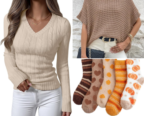 🤎 Cozy Fall Closet cover photo collage