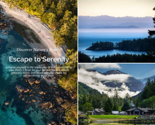 🎣 Top Luxury Wilderness & Wellness Retreats on Vancouver Island for Reconnection & Renewal cover photo collage