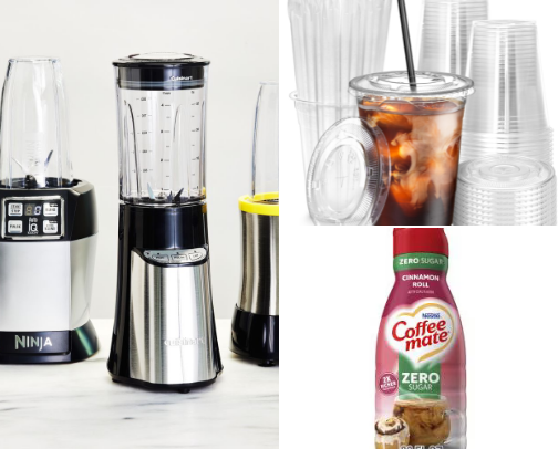 Protein Coffee Smoothie cover photo collage