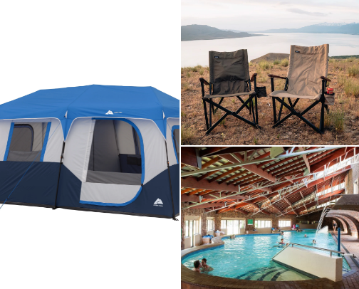 Campers have a important list cover photo collage