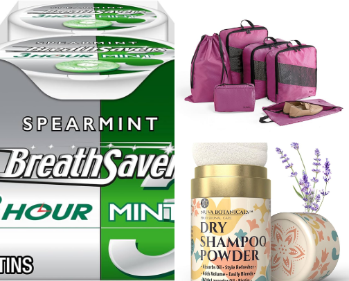 Must Haves for Long Flights cover photo collage