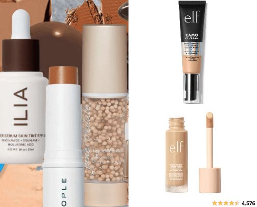 Make-Up cover photo collage