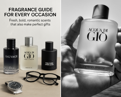Scents That Fit Every Lifestyle cover photo collage