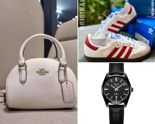 Fashion🥿👜⏱ cover photo collage