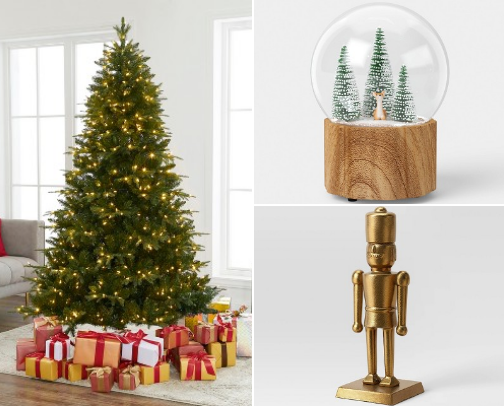 Christmas Decor - I always go with the classics. These items never go out of style. cover photo collage